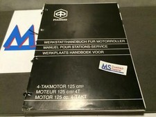 Gilera Coguar Motor 125 4T Schaltgetriebe Werkstatthandbuch Reparaturanleitung
