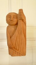 Holz Skulptur Musiker