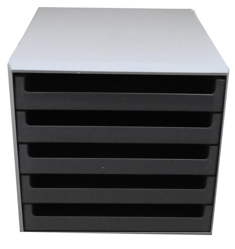 Ablagebox lichtgrau dunkelgrau - ablagebox, lichtgrau-dunkelgrau