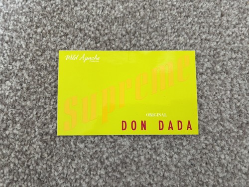 Supreme ss14 don dada sticker - ss14,