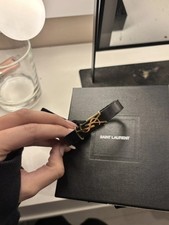 Saint Laurent Leder Armband