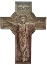 Kreuz kruzifix mit christus - mit,