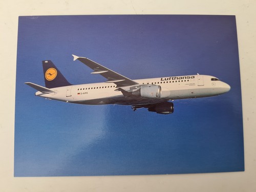 Postkarte lufthansa airbus - -,