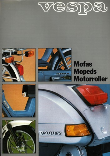 Prospekt vespa journal katalog - prospekt,
