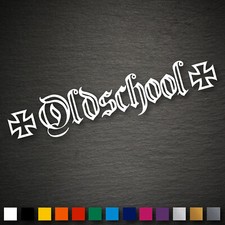 21828 Oldschool Aufkleber