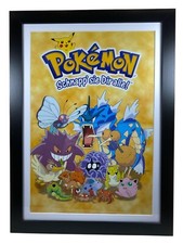 Original Nintendo Pokemon - Werbung / Poster von 1999 (Gerahmt) 52,5x38,5