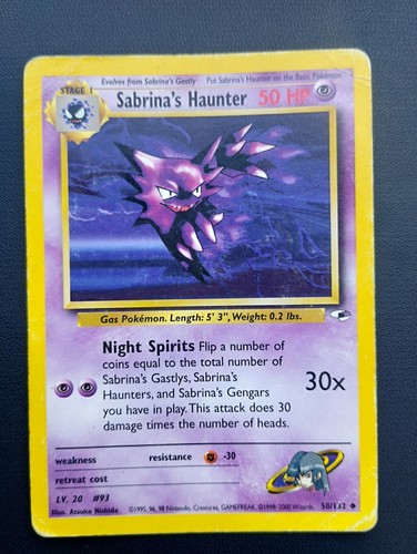Pokémon karte sabrina - pokémon, sabrina's
