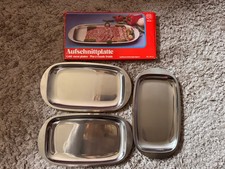 3x Aufschnittplatte  Cold-meat