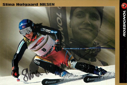 Autogramm stina hofgaard - stina,
