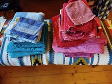 Konvolut Handtücher 20 Stück, Gästehandtücher, Dusch-/Badetücher, Waschlappen