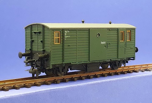 Bemo h0m rhb pufferwagen - bemo,