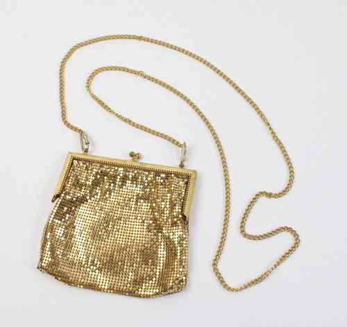 Handtasche goldfarben