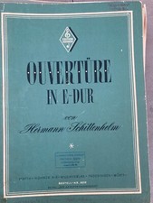 Ouvertüre in E-Dur Hermann Schittenhelm Hohner Verlag Noten Akkordeon