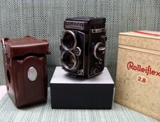Rollei - Rolleiflex 2.8f Zeiss Planar 2.8/80mm *rare frame switch* - OVP!