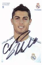 Cristiano Ronaldo UH Real Madrid Foto vom Original Autogramm UH #30N