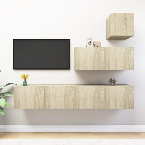 Schrank set tlg wohnwand - 4-tlg.,
