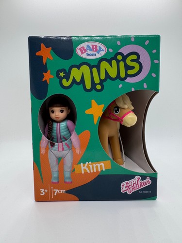 Baby born minis set - born, pferd