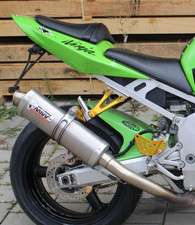 KAWASAKI ZX6R R ZX636B 2003-2004 MIVV TITANIUM ENDTOPF AUSPUFF EXHAUST MUFFLER