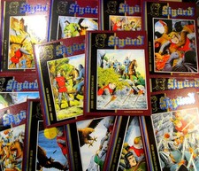 SIGURD LUXUSAUSGABE ALBUM HC NUMMER 1 - 29 ZUM AUSSUCHEN HETHKE VERLAG 1991-2005