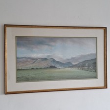 Original Pastell Gemälde