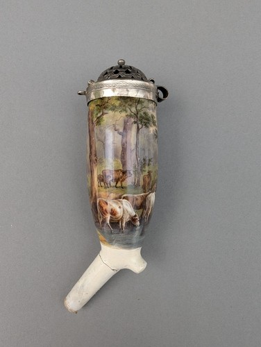 Meissen porzellan pfeifenkopf - meissen, porzellan-pfeifenkopf