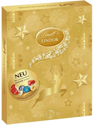 Lindt lindor adventskalender - lindt,