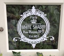 Shabby Wasserf.Aufkleber