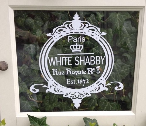 Shabby wasserf aufkleber - shabby, wasserf.aufkleber