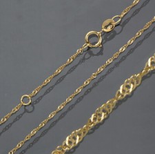 Echt Goldkette 333 Gold