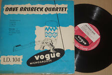Dave Brubeck Quartet -s/t- 10" France, Vogue (LD. 104) 