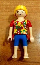 Wie neu: Playmobil Figur Hippie Blumenmädchen Frau