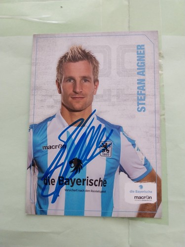 Autogrammkarte tsv 1860 - tsv,