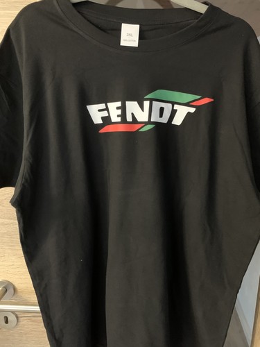 Fendt shirt herren schwarz - t-shirt,