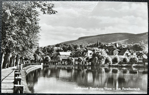 Luftkurort ilsenburg harz - ak,