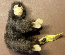Alt Mini Affe braun Steiff