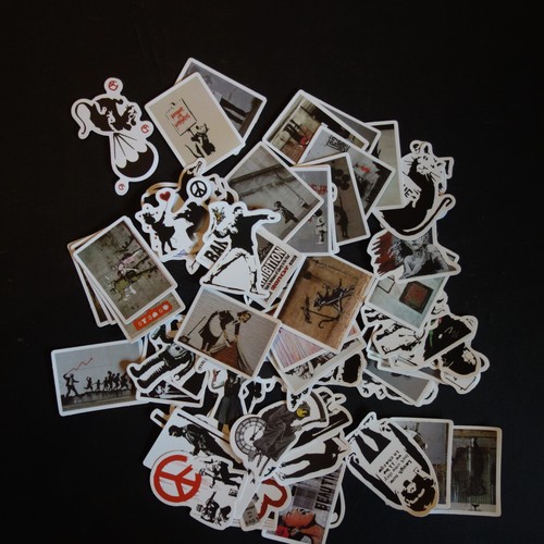 Große sammlung banksy - große,