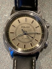 HAU POLJOT ALARM Handaufzug neuwertig läuft 