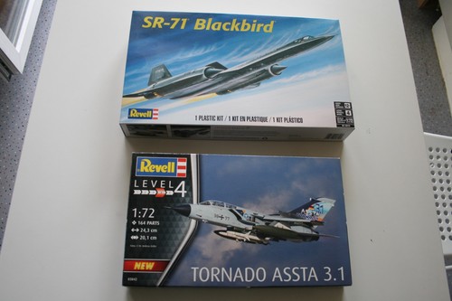 Revell 71 blackbird - revell, sr-71