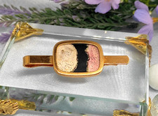 Krawattenklammer Seidenmalerei