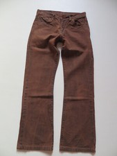 Levi's 507 Bootcut Jeans Hose W 30 /L 32, Vintage Biker Leder-Look-Denim, KULT !