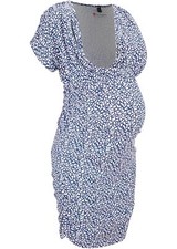 Neu Umstandskleid Stillkleid aus Bio-Baumwolle Gr. 40/42 Dunkelblau Mini-dress