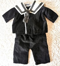 zauberhaftes altes Puppenoutfit Matrosenanzug f. Käthe Kruse Puppe o.a.