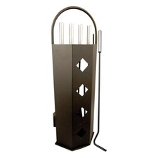 HTT830 Kaminbesteck Schwarz -