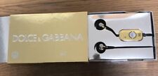 Dolce & Gabbana Motorola S200 Kopfhörer Ohrhörer Gold Schwarz Kabelgebunden I...