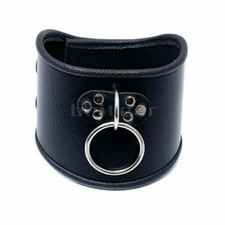 Bondage BDSM Straighten Up Neck Collar Choker PU Leather Corset Posture Sex Toy