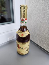 Original DDR Schnapsflasche ungeöffnet, TOKAJI ASZU 1983, 0,5L