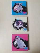 🐶3er-Set Retro Hunde Bilder