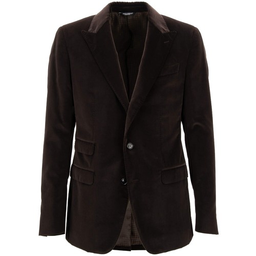 Dolce gabbana samt blazer - gabbana,