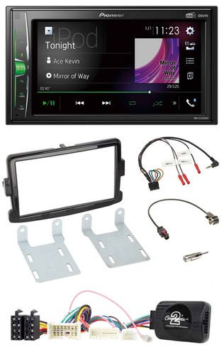 Pioneer 2din lenkrad dab usb - dab,
