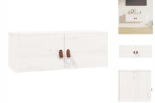 Wandschrank Weiß 80x30x30 Cm